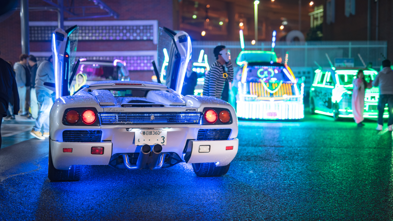 Illustration for article titled Japan's Halloween Car Party Is Out Of This World